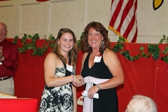 2012 President, Jessica Eaton and Katrina Spaulding, class of 1987