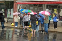 Parade watchers