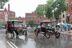 Class of 2000, 2001,and 2002 at right  Class of 1946 (Bob Hauge)