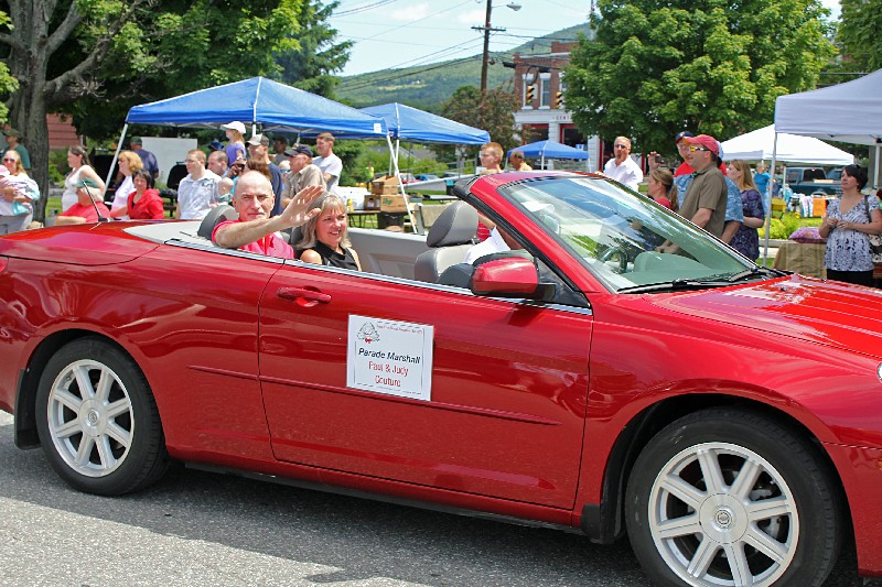 Parade Marshall  -  Paul and Judy Couture