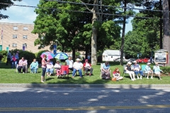 The parade is almost ready to start.