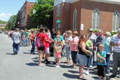 Parade watchers